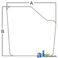 A & I Products Glass, Door, Non-Venting (RH/LH) - Fixed 49" x35.5" x2" A-1975195C1